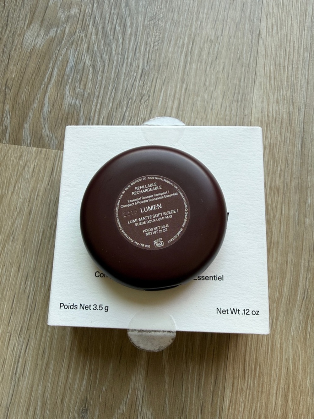 Fara Homidi Essential Bronzer Compact Lumen - Deep Brown Case - Picture 2 of 5